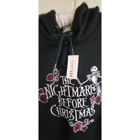 DISNEY Nightmare Before Christmas Hooded SWEATSHIRT Hoodie - NEW W TAGS Sz M - Picture 3 of 7